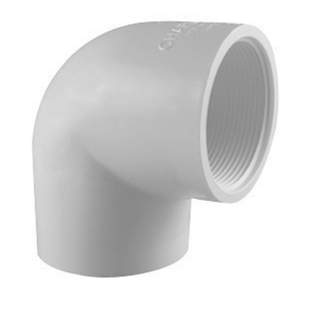 CHARLOTTE PIPE AND FOUNDRY ELBOW 90 SCH40PVC1""SXFPT PVC 02301 1000